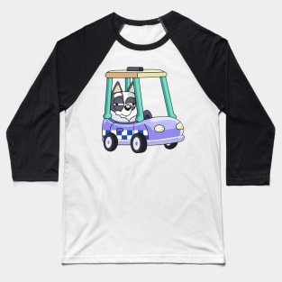 Bluey MUffin In Car Baseball T-Shirt